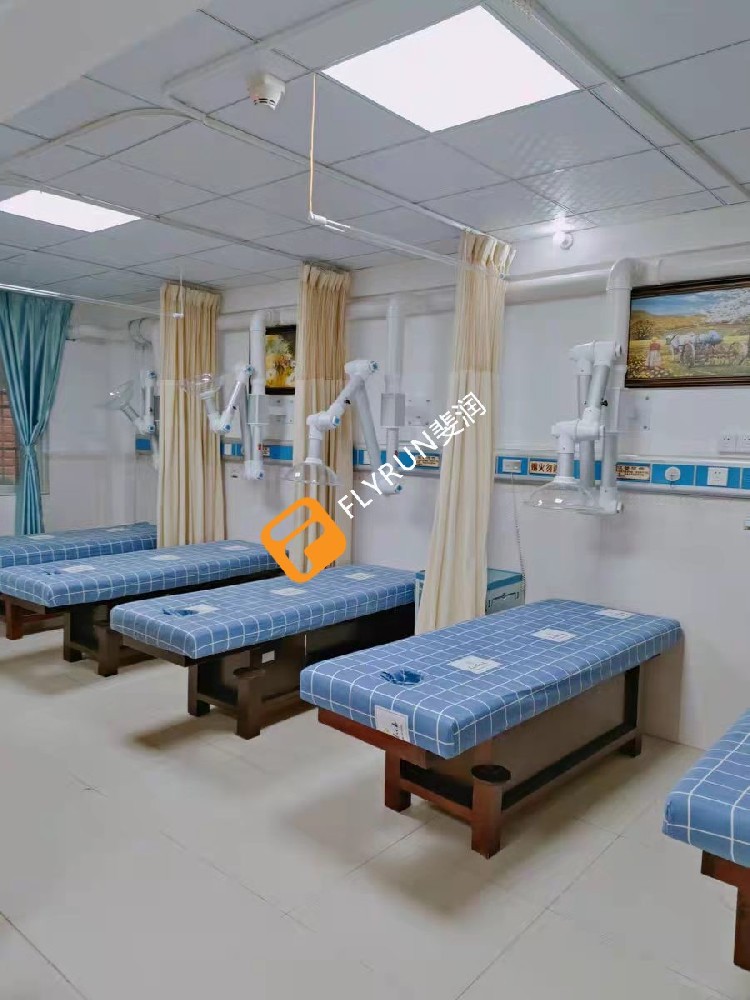 艾灸排煙系統大吸力靜音設計方案